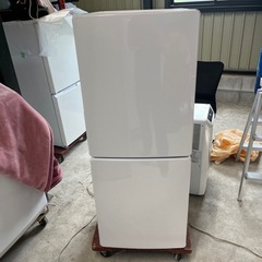 2023年製ハイアール　ノンフロン2ドア冷蔵庫148L/ホワイト/配送設置可能の画像