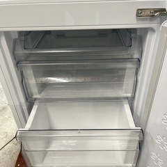 2023年製ハイアール　ノンフロン2ドア冷蔵庫148L/ホワイト/配送設置可能の画像