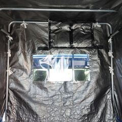 南洋工業　軽トラ幌セットスーパーキャリー対応SC-5MSV　脚立窓穴加工仕様の画像
