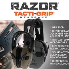 Walker's Razor Tacti-Grip Muffs　ウォーカーズ電子イヤーマフ　射撃、ハンティング【新品未開封】の画像
