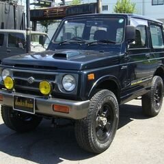 美車 ６年 ジムニー ＪＡ１１Ｖ改 オートマ エアコン パワステ...