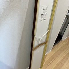 【購入済み】カインズ　壁掛けミラーの画像