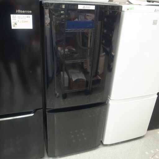 三菱146L 冷蔵庫 2018年製 MR-P15C【モノ市場半田店】158
