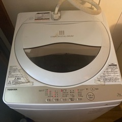 洗濯機　差し上げます31日希望