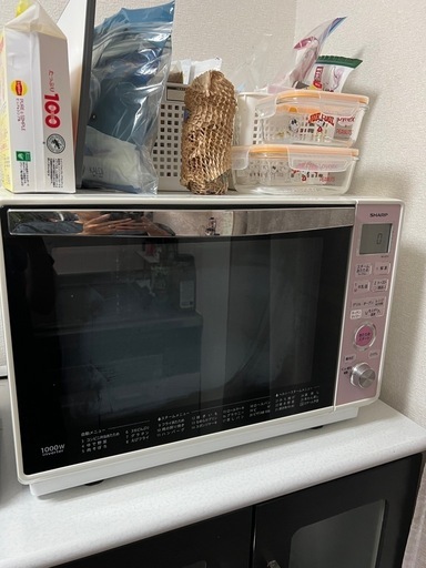 オーブンレンジ　シャープ　値下げしました