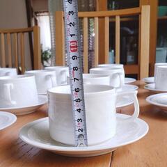 【お取引中】お洒落なカップ&ソーサー15客　食器　コーヒーカップ　ティーカップの画像