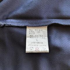 ポロシャツ　紺　　　Lサイズの画像