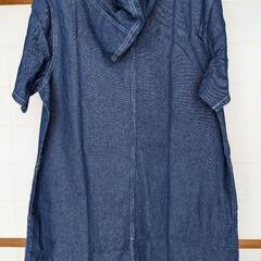 フード付き半袖服　　５ｌ　　　中古品　　　の画像