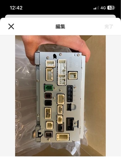 トヨタ純正ナビ　7インチ　プラド