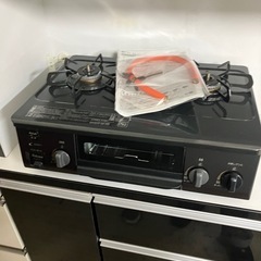 ☆値下げ☆取引場所 南観音 I2407-744 Paloma ガステーブル LPガス用 2023年製  IC-S37K-2L ホース、説明書あり 中古美品