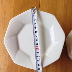 【お取引中】白い8角形のお皿　23枚　食器　の画像