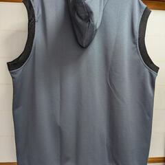 フード付きレディース服　　グレー　　4LB　　　　中古品の画像