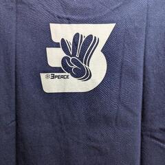 ３ピース　　人にやさしくのTシャツ　紺　　　Lサイズ　　　　中古品の画像