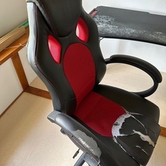 ゲームデスク＆チェアセット　無料の画像