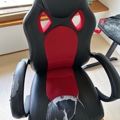 ゲームデスク＆チェアセット　無料の画像