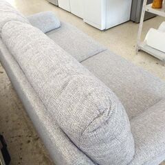 2人掛けソファ 幅170cm ファブリック グレー系 ゆったり ☆ 札幌市北区屯田