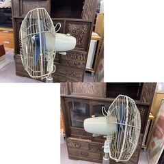 昭和レトロ National 扇風機 F-30SE 30cm ELECTRIC FAN ナショナル 当時物 回転動作確認済み 札幌市手稲区の画像