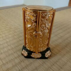 仏像 阿弥陀如来立像 厨子入りの画像