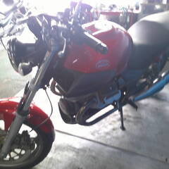 モトグッツィ V750ブレーヴァ 赤 格安提供車 車検残R7/10月 エンジン始動 半額配送キャンペーン 現状渡し諸経費￥0- P-Yardの画像