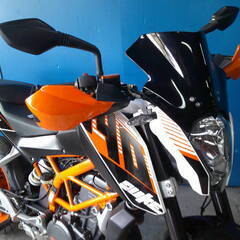 KTM 390デューク 白 車検残R7/10月  名変で乗れます 半額配送キャンペーン 現状渡し諸経費￥0- 横浜 P-Yardの画像