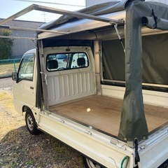 スバル サンバートラック 軽トラック 幌付き（2002年式） の画像