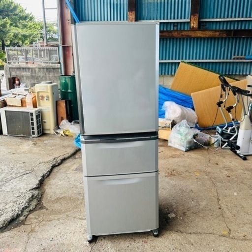 【‼️ファミリータイプ‼️】三菱大型冷蔵庫自動製氷機能付300L以上