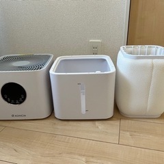 【定価:29800円】AONCIA 12L気化式加湿器 音声コントロール機能 の画像