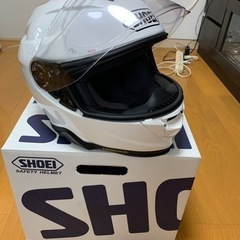 極美品　SHOEI　GT-AirⅡ　ルミナスホワイト　Mサイズ SHOEI】GT-Air2 ルミナスホワイト美品 Mサイズ【バイクヘルメット】