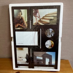 ラドンナ新品フォトフレーム ブラウンの画像