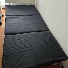 値下げします！【Tobest 高反発マットレス・ブラック（シング...