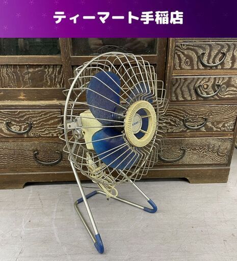 昭和レトロ NICHIEI NF-600 扇風機 卓上 ミニファン LIGHT FAN 日栄電気産業 当時物 回転動作OK 札幌市手稲区