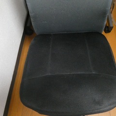 【8月7日受付最終日】デスクチェア（黒）の画像