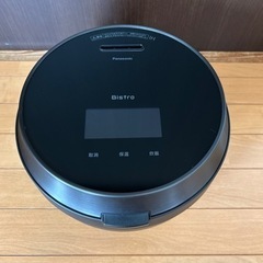 展示品 Panasonic パナソニック 炊飯器 5.5合 ビストロ SR-V10BA-K