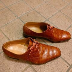 革靴 YAMAZAKI 25.5cm ビジネスシューズの画像