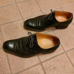 革靴 YAMAZAKI 25.5cm ビジネスシューズの画像