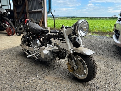 モンキー レストアベース 書類付きフレーム足回りのみ