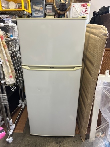 2ドア冷蔵庫 130L 2019年製 動作確認済み 1人用冷蔵庫 小型冷蔵庫 間に合せに