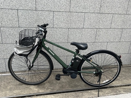 Panasonic ベロスター（純正カゴ付き）Green
