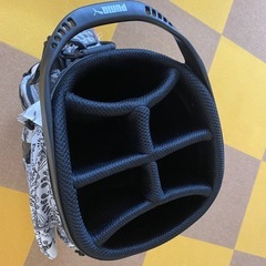 新品未使用 PUMA キャディバッグ　ゴルフバッグの画像