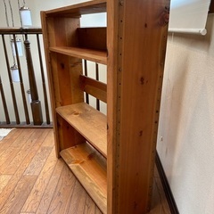 木製シェルフの画像