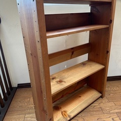 木製シェルフの画像