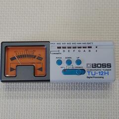 【動作未確認】BOSS クロマチックチューナー TU-12Hの画像