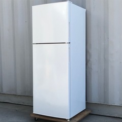E479◇マクスゼン　２ドア冷蔵庫◇138L◇2019年製◇右開き◇JR138ML01WHの画像