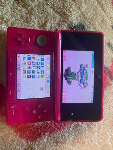 「中古美品」3DS本体　ピンク