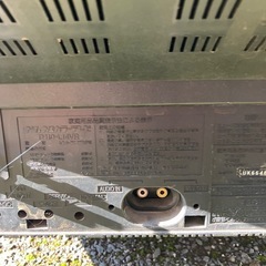 【ジャンク】ナショナル　ブラウン管テレビ　TH19-L14VRの画像