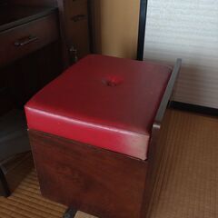 7月末受付終了/鏡台/三面鏡ドレッサー/昭和レトロ/和モダン/中古/29072024の画像