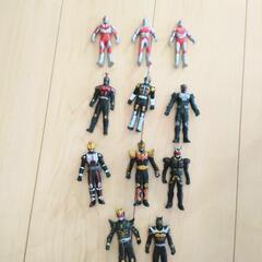 仮面ライダーウルトラマン　ソフビ　男の子おもちゃ　おもちゃ　人形