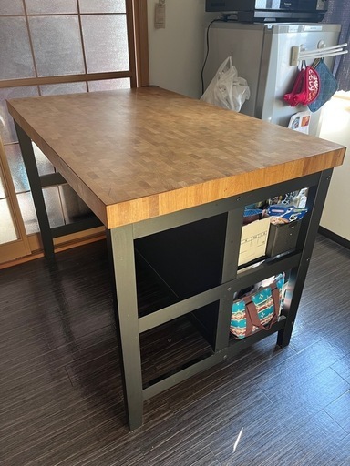 最終値下げ！【8/20まで！】IKEA VADHOLMA ヴァドホルマ ダイニングテーブル