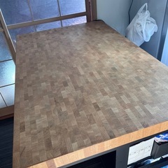 最終値下げ！【8/20まで！】IKEA VADHOLMA ヴァドホルマ ダイニングテーブルの画像