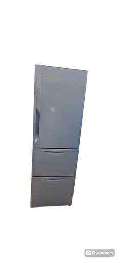 日立/HITACHI 3ドア冷凍冷蔵庫 R-K370EV(S) ライトシルバー 365L